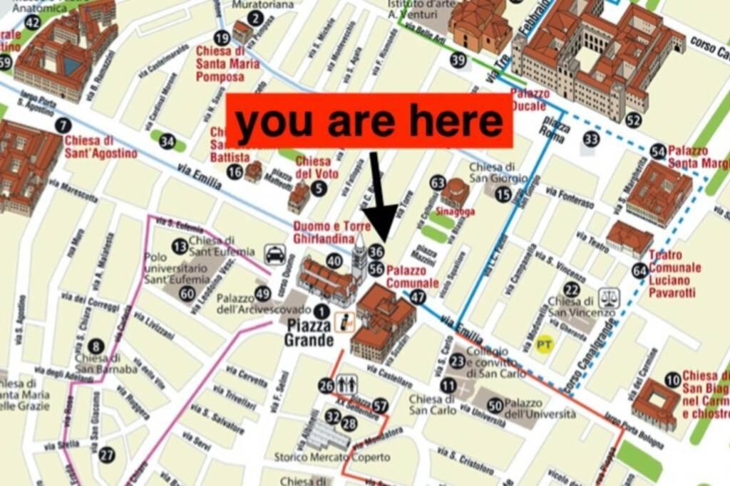 Apartament La Casa In Via Della Torre Modena Zewnętrze zdjęcie